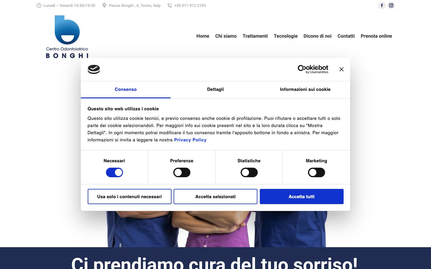 Il sito di oggi